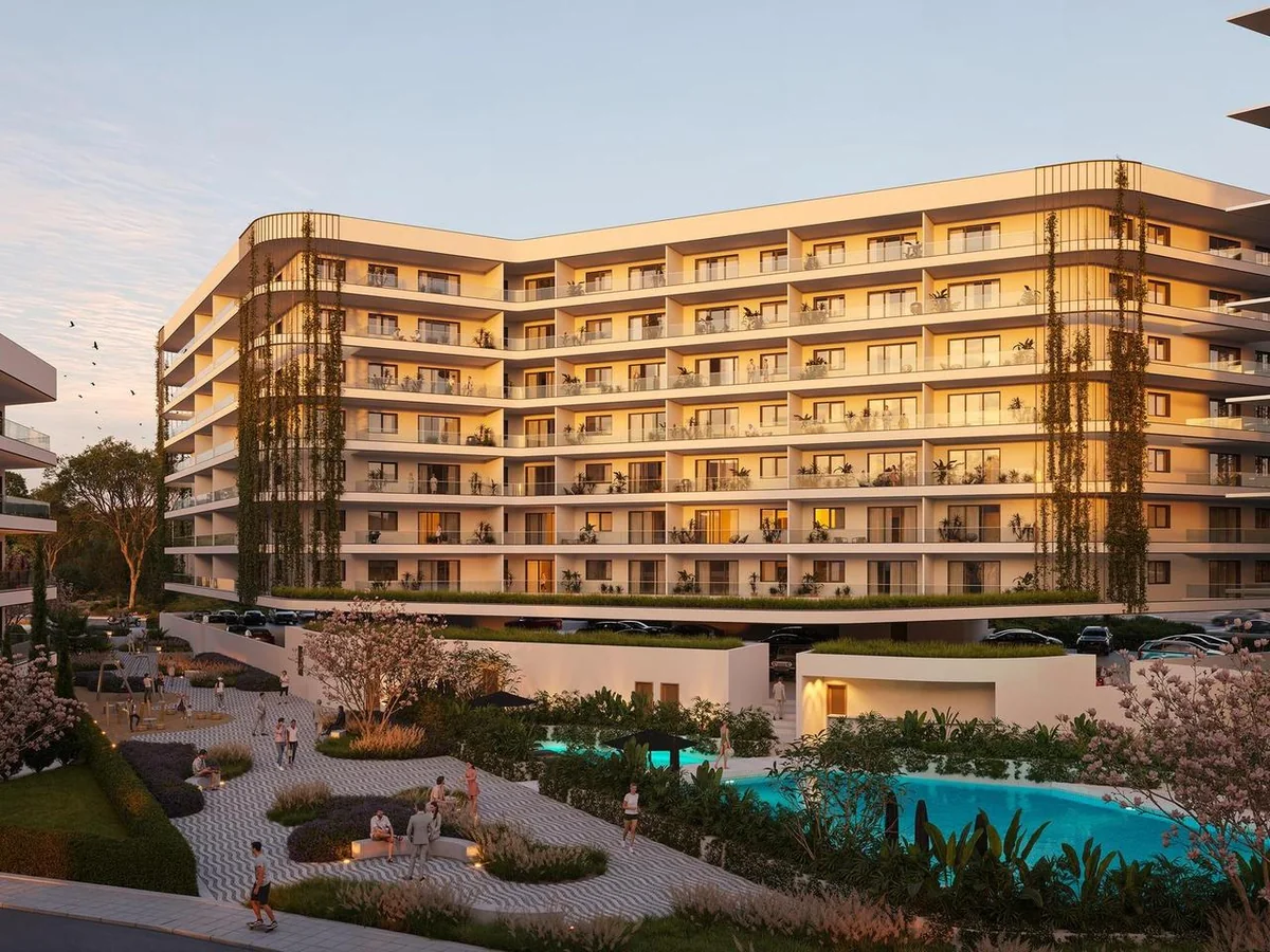 Residential community with pool in Paphos